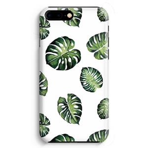 CaseCompany Tropische bladeren: iPhone 8 Plus Volledig Geprint Hoesje