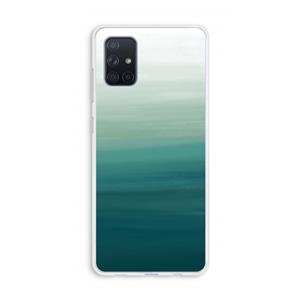 CaseCompany Ocean: Galaxy A71 Transparant Hoesje