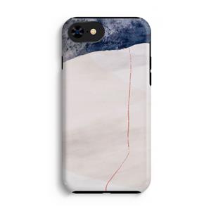 CaseCompany Stone White: iPhone SE 2020 Tough Case