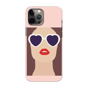 CaseCompany Red lips: Volledig geprint iPhone 12 Hoesje