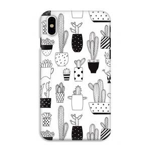 CaseCompany Cactusmotief: iPhone XS Tough Case