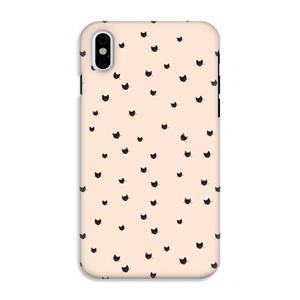 CaseCompany Kleine kattenkopjes: iPhone XS Tough Case