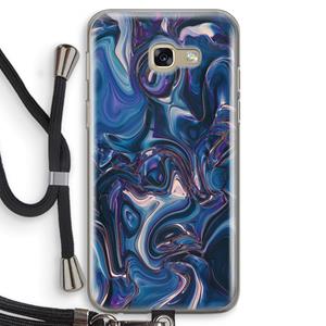 CaseCompany Mirrored Mirage: Samsung Galaxy A5 (2017) Transparant Hoesje met koord