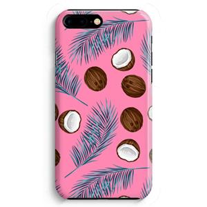 CaseCompany Kokosnoot roze: iPhone 8 Plus Volledig Geprint Hoesje