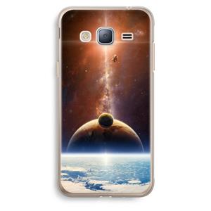 CaseCompany Omicron 2019: Samsung Galaxy J3 (2016) Transparant Hoesje
