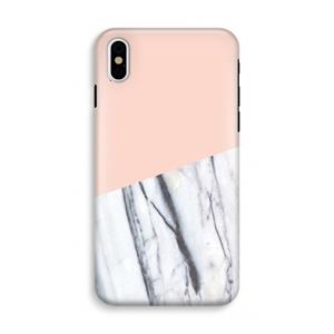 CaseCompany A touch of peach: iPhone XS Tough Case