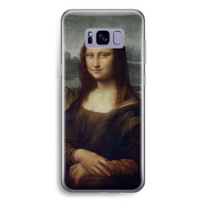 CaseCompany Mona Lisa: Samsung Galaxy S8 Plus Transparant Hoesje