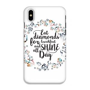 CaseCompany Diamonds: iPhone XS Tough Case