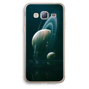 CaseCompany Mercurius: Samsung Galaxy J3 (2016) Transparant Hoesje
