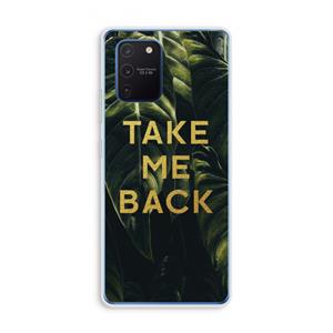 CaseCompany Take me back: Samsung Galaxy Note 10 Lite Transparant Hoesje