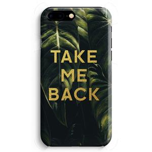 CaseCompany Take me back: iPhone 8 Plus Volledig Geprint Hoesje
