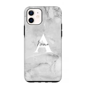 CaseCompany Ivory Marble: iPhone 12 mini Tough Case