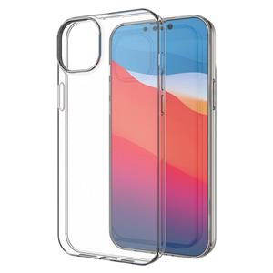 Lunso iPhone 14 Plus - Softcase hoes - Transparant
