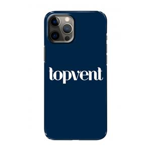 CaseCompany Topvent Navy: Volledig geprint iPhone 12 Hoesje