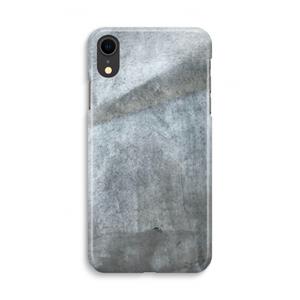 CaseCompany Grey Stone: iPhone XR Volledig Geprint Hoesje