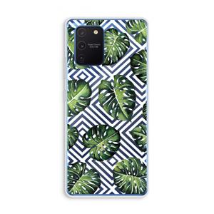 CaseCompany Geometrische jungle: Samsung Galaxy Note 10 Lite Transparant Hoesje