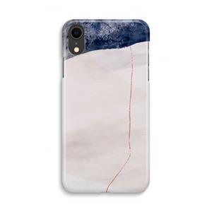 CaseCompany Stone White: iPhone XR Volledig Geprint Hoesje