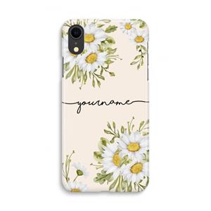 CaseCompany Daisies: iPhone XR Volledig Geprint Hoesje