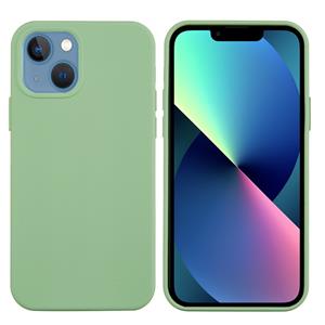 Lunso Softcase Backcover hoes - iPhone 13 Mini - Groen