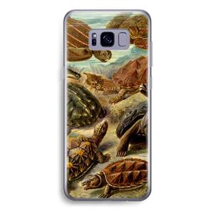 CaseCompany Haeckel Chelonia: Samsung Galaxy S8 Plus Transparant Hoesje