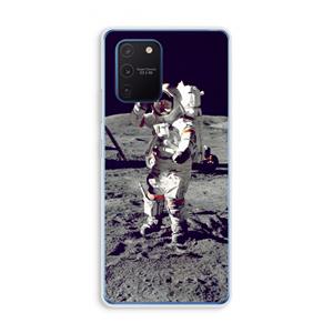 CaseCompany Spaceman: Samsung Galaxy Note 10 Lite Transparant Hoesje