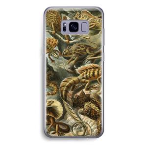 CaseCompany Haeckel Lacertilia: Samsung Galaxy S8 Plus Transparant Hoesje