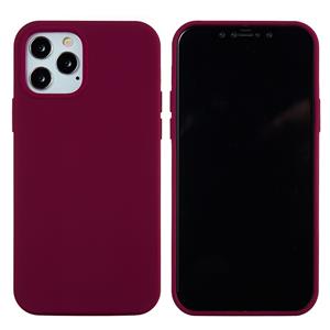 Lunso Softcase Backcover hoes - iPhone 13 Pro - Wijnrood
