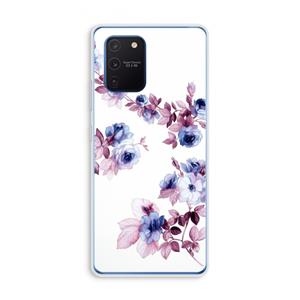 CaseCompany Waterverf bloemen: Samsung Galaxy Note 10 Lite Transparant Hoesje