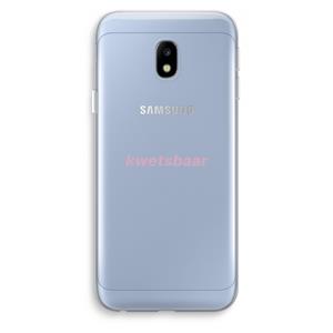CaseCompany kwetsbaar: Samsung Galaxy J3 (2017) Transparant Hoesje