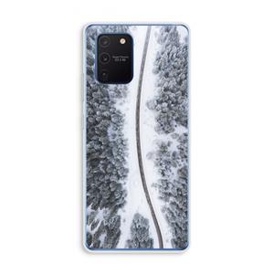 CaseCompany Snøfall: Samsung Galaxy Note 10 Lite Transparant Hoesje