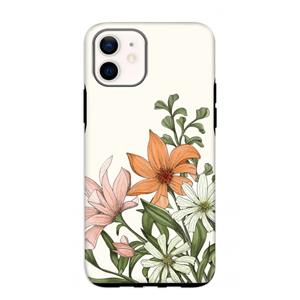 CaseCompany Floral bouquet: iPhone 12 mini Tough Case