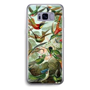 CaseCompany Haeckel Trochilidae: Samsung Galaxy S8 Plus Transparant Hoesje