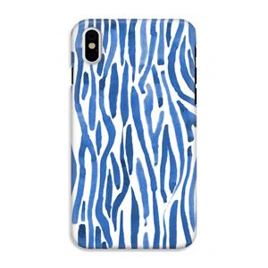 CaseCompany Blauwe nerven: iPhone XS Tough Case