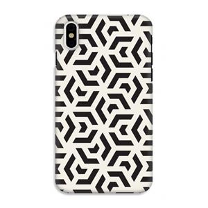 CaseCompany Crazy pattern: iPhone XS Tough Case