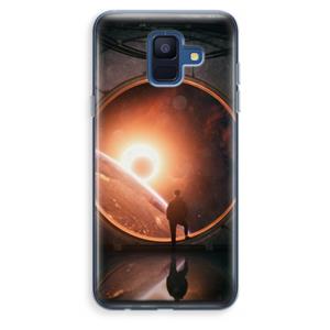 CaseCompany Ephemeral: Samsung Galaxy A6 (2018) Transparant Hoesje