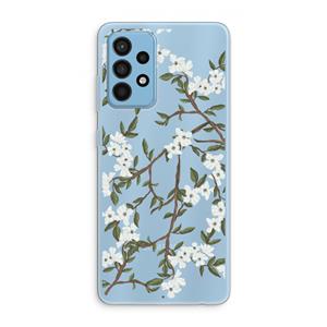 CaseCompany Blossoming spring: Samsung Galaxy A52 Transparant Hoesje