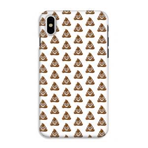 CaseCompany Poop emoji: iPhone XS Tough Case