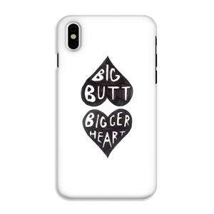 CaseCompany Big butt bigger heart: iPhone XS Tough Case