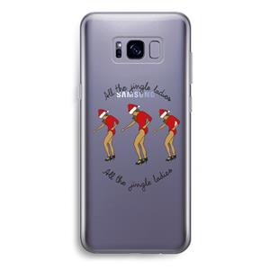 CaseCompany Jingle Ladies: Samsung Galaxy S8 Plus Transparant Hoesje