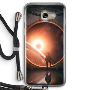 CaseCompany Ephemeral: Samsung Galaxy A5 (2017) Transparant Hoesje met koord