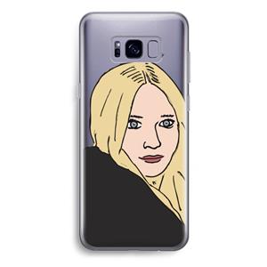 CaseCompany Ashley: Samsung Galaxy S8 Plus Transparant Hoesje