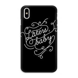 CaseCompany Laters, baby: iPhone XS Tough Case