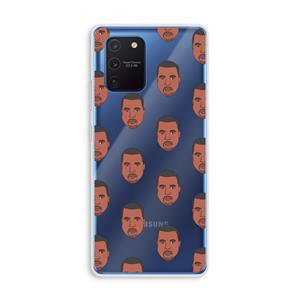 CaseCompany Kanye Call Me℃: Samsung Galaxy Note 10 Lite Transparant Hoesje
