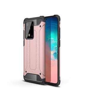 Lunso Armor Guard hoes - Samsung Galaxy S20 Ultra - Rose Goud
