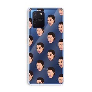 CaseCompany Ugly Cry Call: Samsung Galaxy Note 10 Lite Transparant Hoesje