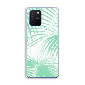 CaseCompany Palmbladeren: Samsung Galaxy Note 10 Lite Transparant Hoesje