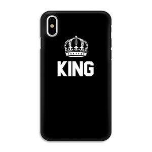 CaseCompany King zwart: iPhone XS Tough Case