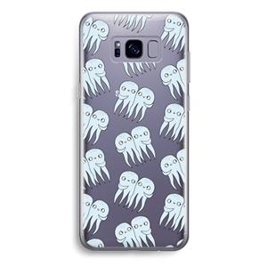 CaseCompany Octopussen: Samsung Galaxy S8 Plus Transparant Hoesje