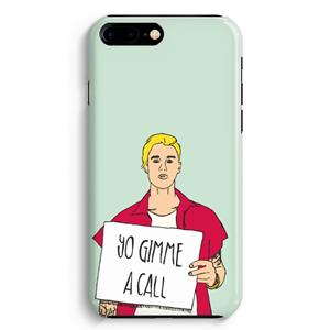 CaseCompany Gimme a call: iPhone 8 Plus Volledig Geprint Hoesje