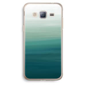 CaseCompany Ocean: Samsung Galaxy J3 (2016) Transparant Hoesje